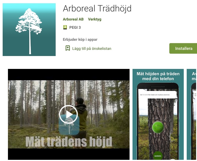 Arboreal Trädhöjd i Google Play