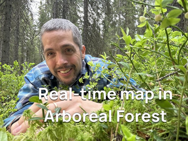 New update – real-time map, speak the species, measure without border